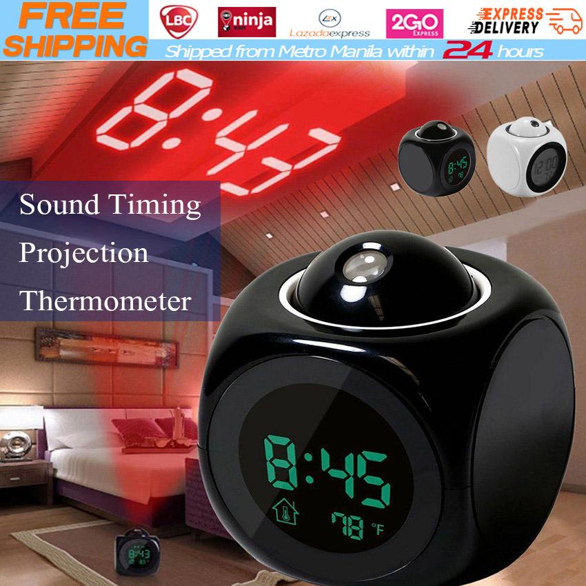 Express Deliverymultifunctional Projection Usb Alarm Clock Digital