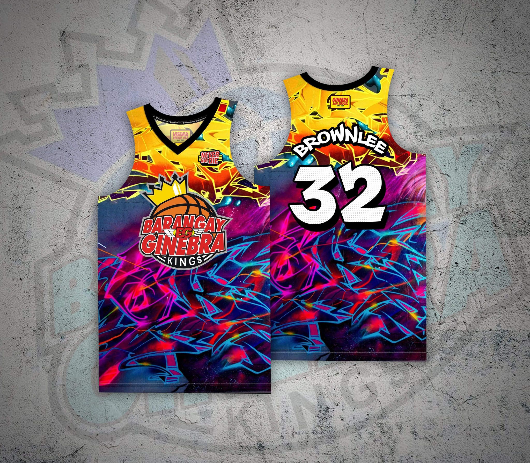 BARANGAY GINEBRA CUSTOMIZED FULL SUBLIMATION JERSEY Lazada PH