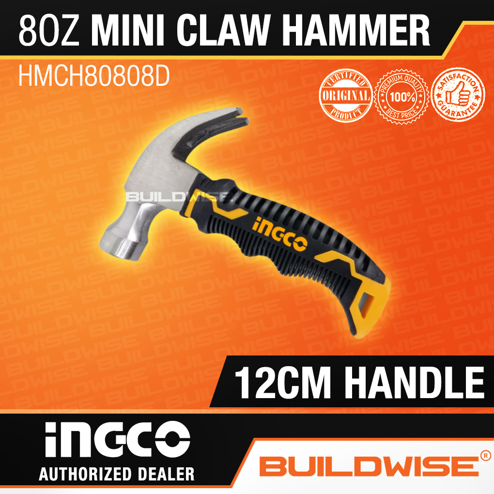 Ingco Mini Claw Hammer Oz Hmch D Buildwise Lazada Ph