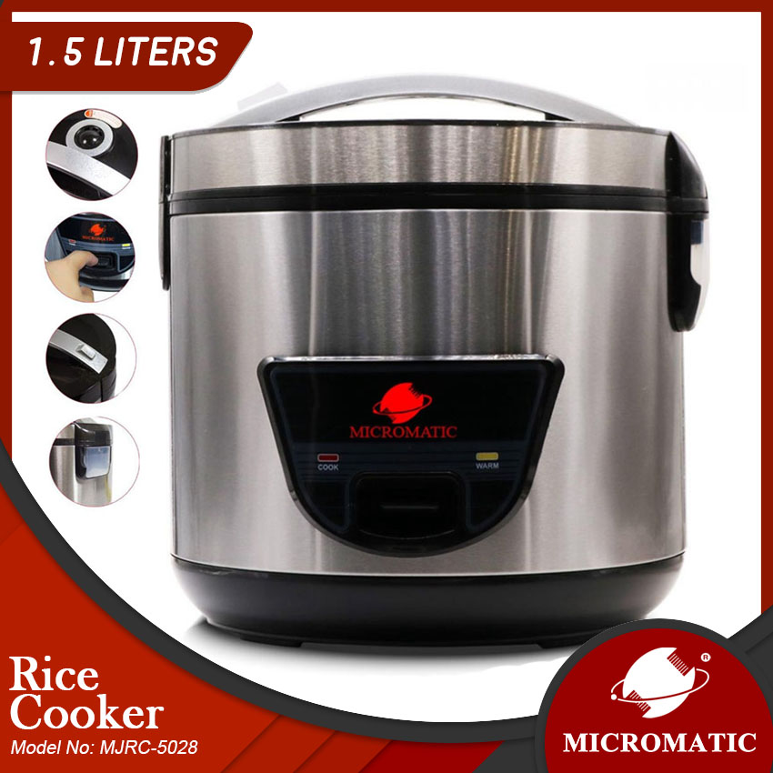 Micromatic Mjrc L Good For Persons Rice Cooker With Steamer