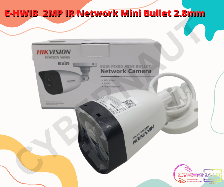 Hikvision E HWIB 2MP IR Network Mini Bullet 2 8mm Lazada PH