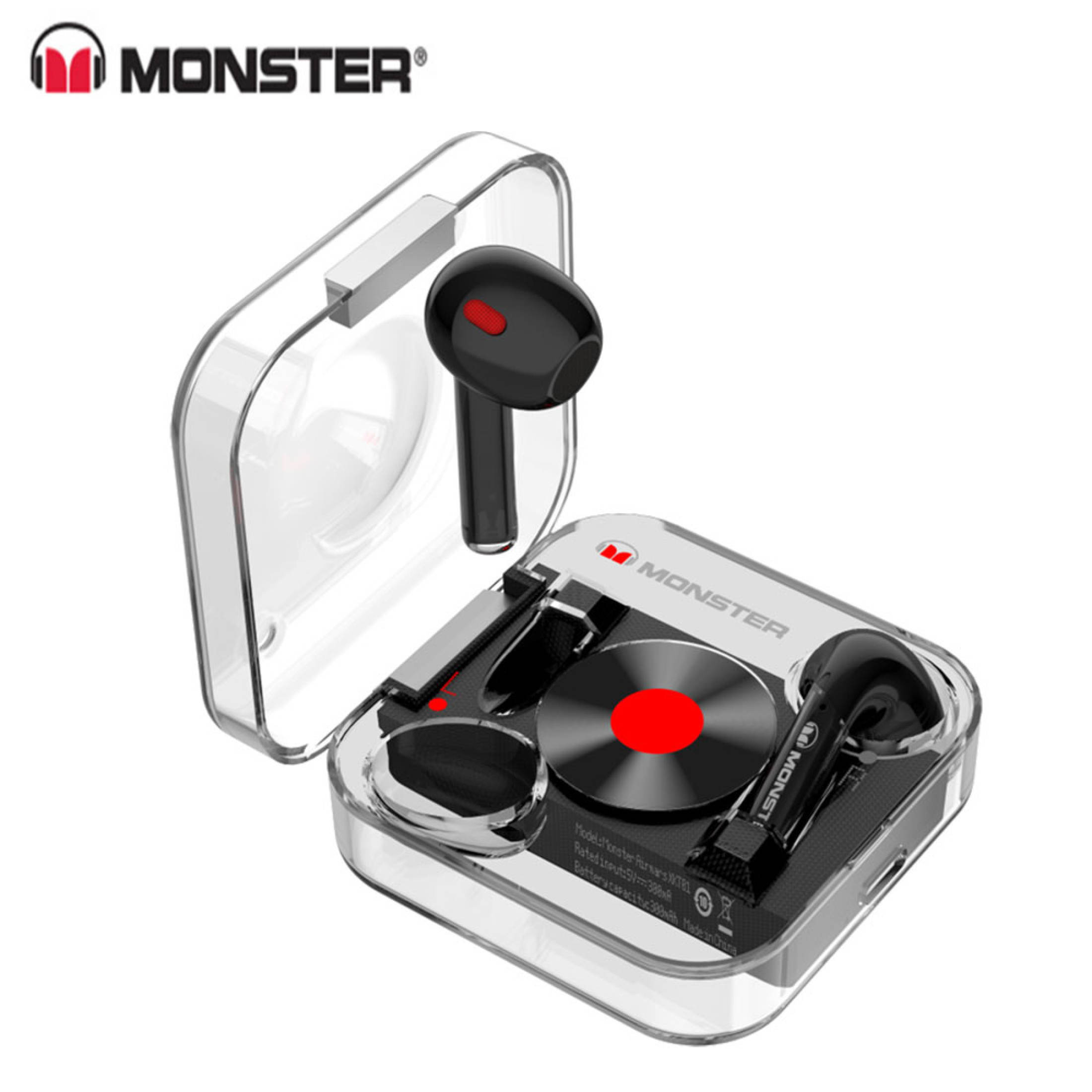 Original Monster Airmars Xkt Wireless Earbud Bluetooth Earphone