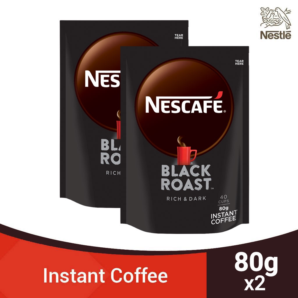 NESCAFE Black Roast Instant Coffee 80g Pack Of 2 Lazada PH