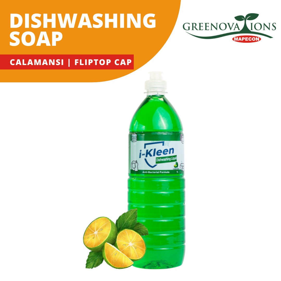 Dishwashing Liquid Concentrate Calamansi Scented 1L With Fliptop Cap