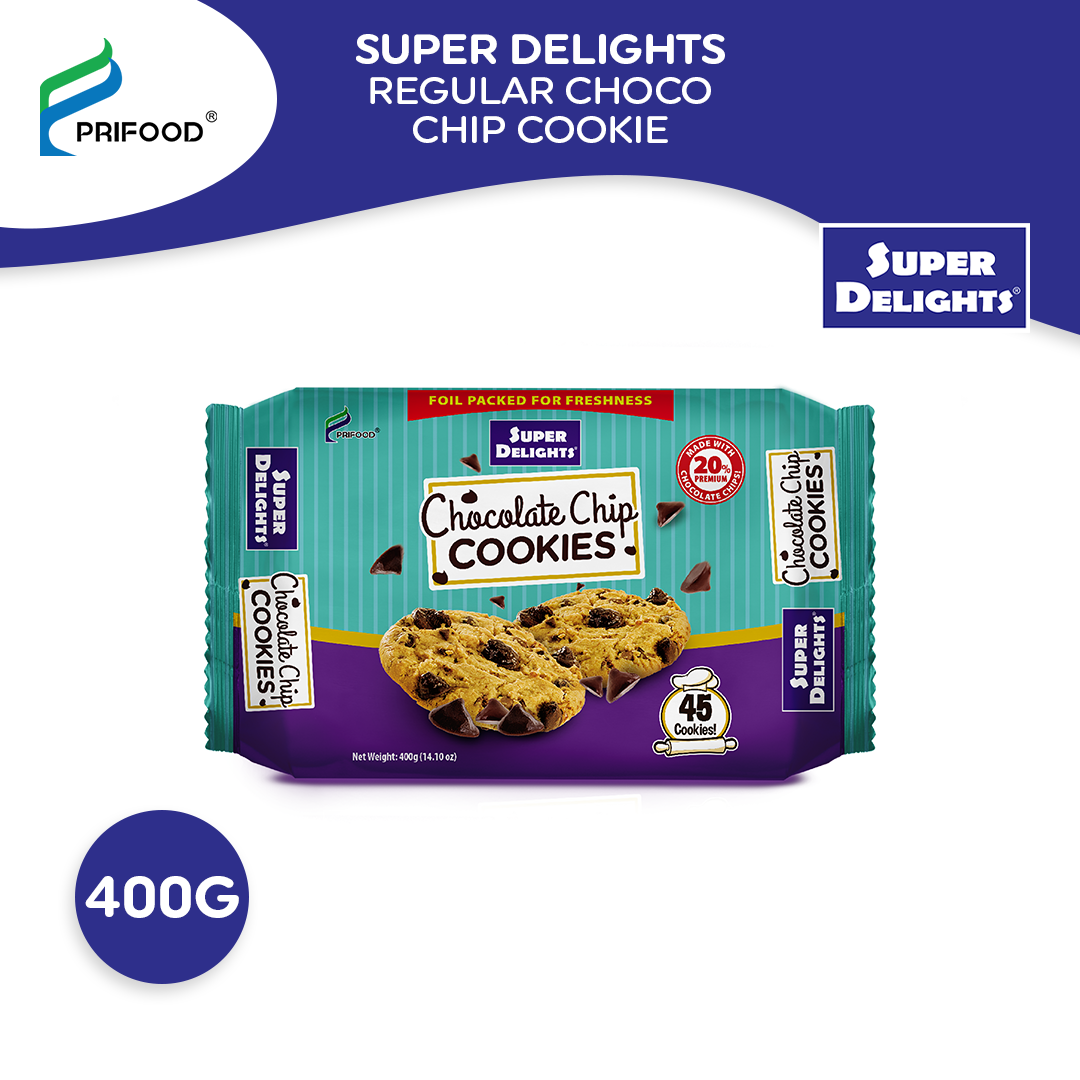 Super Delights Regular Choco Chip Cookie G Lazada Ph