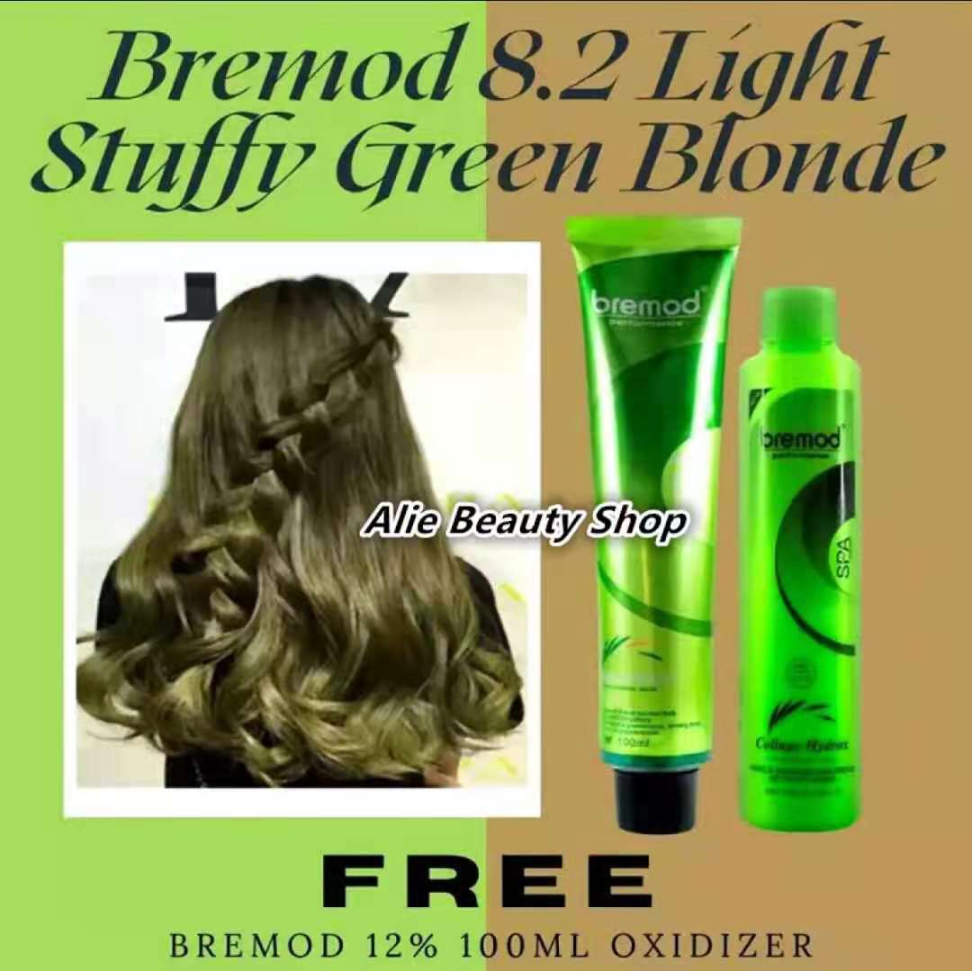 Bremod 8 2 Light Stuffy Green Blonde Bremod 12 Hair Spa Hydrox