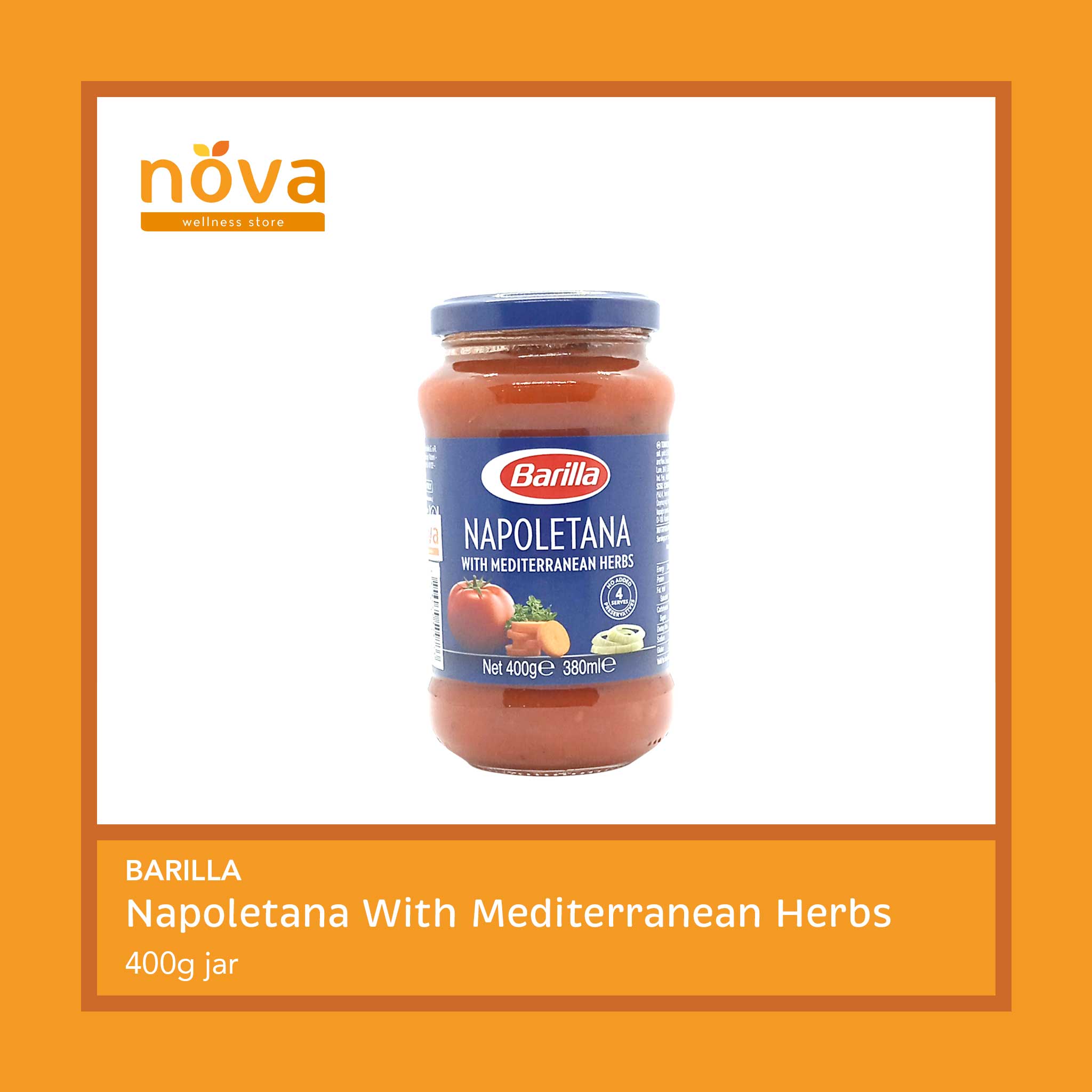 Barilla Napoletana With Mediterranean Herbs 400g Jar Lazada PH