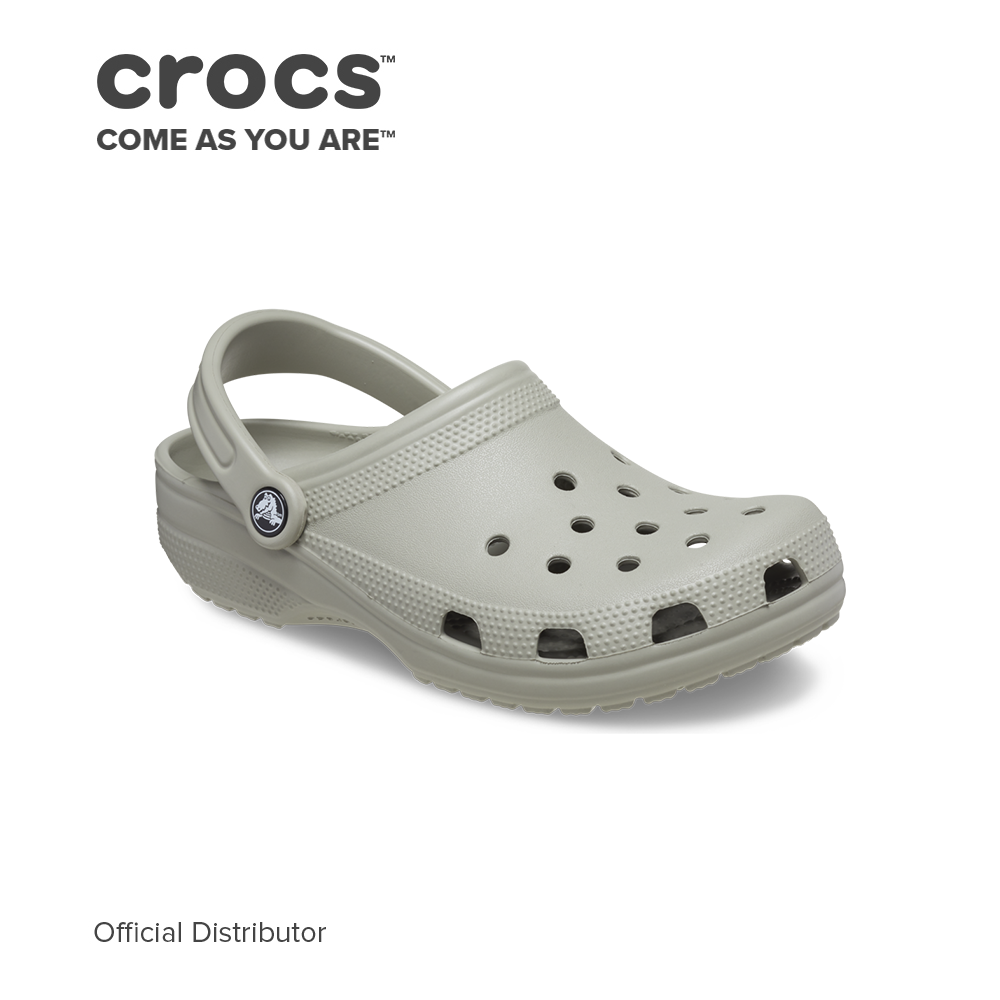 Crocs Unisex Classic Clog In Elephant Lazada Ph