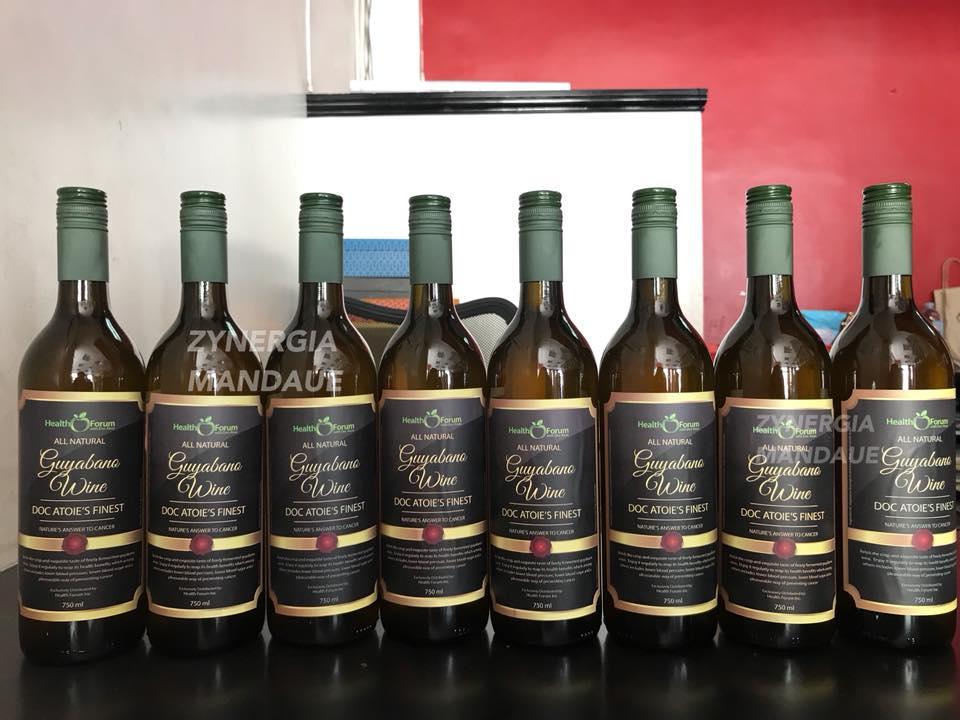 Pb Guyabano Wine Zynergia Ml Dr Atoie Review And Price