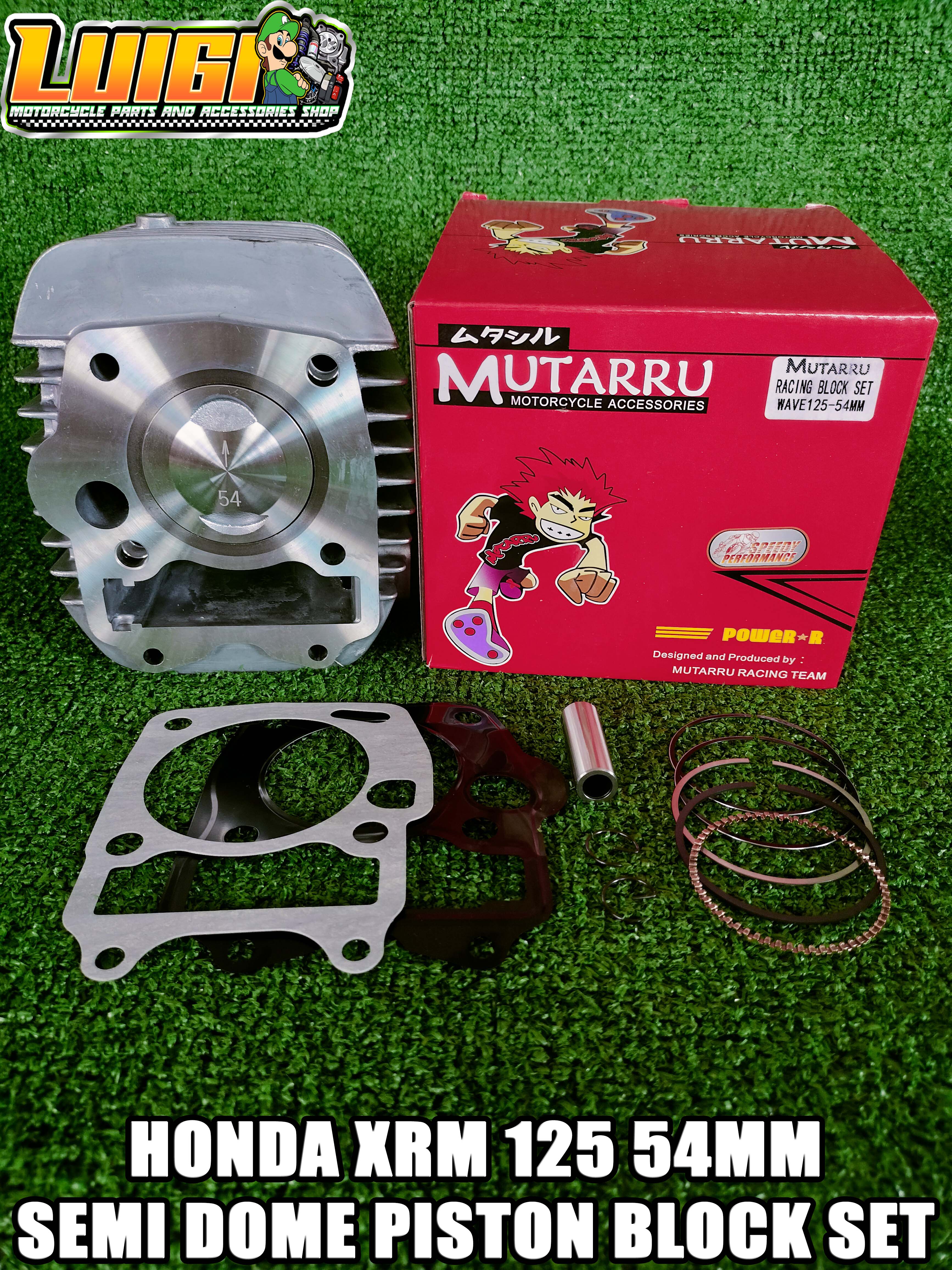 Mutarru Honda Xrm Mm Semi Dome Piston Cylinder Block Set Lazada Ph