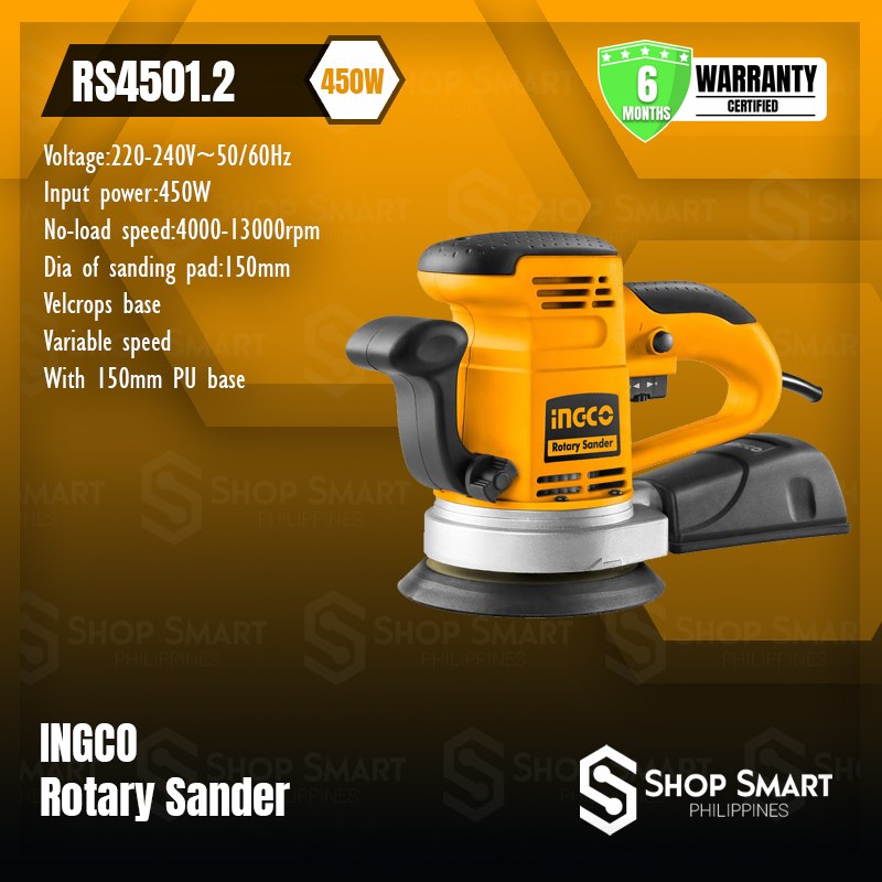 Ingco Rotary Sander W Rs P Lazada Ph