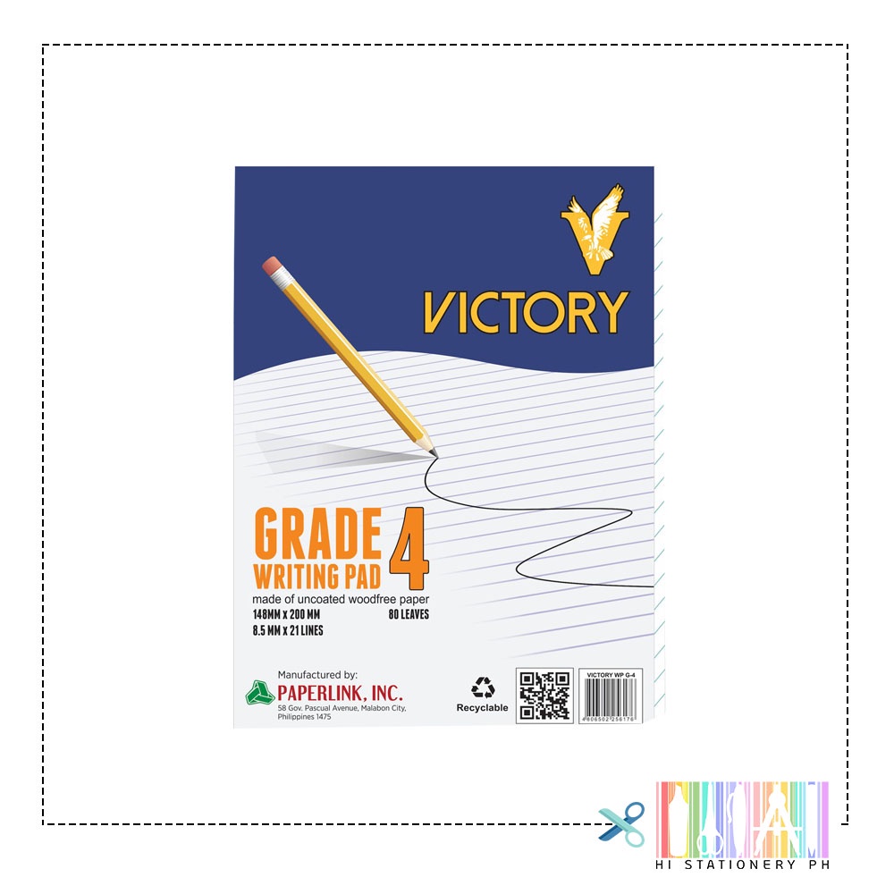 Victory Writing Pad Grade Grade Grade Grade Lazada Ph