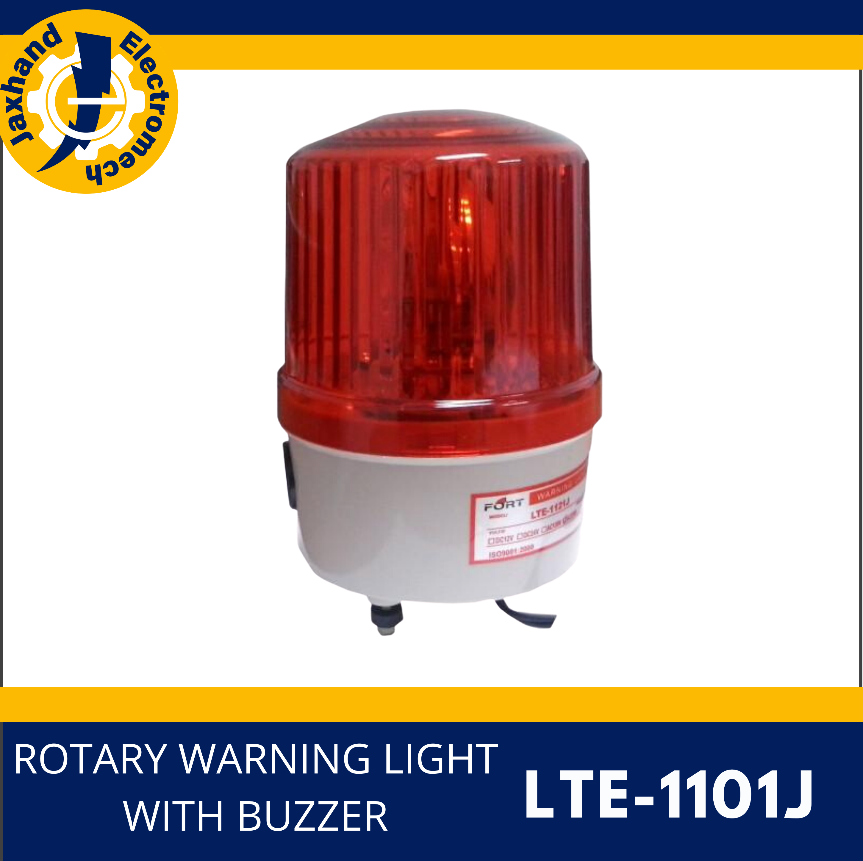 LTE 1101J ROTARY WARNING LIGHT WITH BUZZER 10W WIXIM Lazada PH