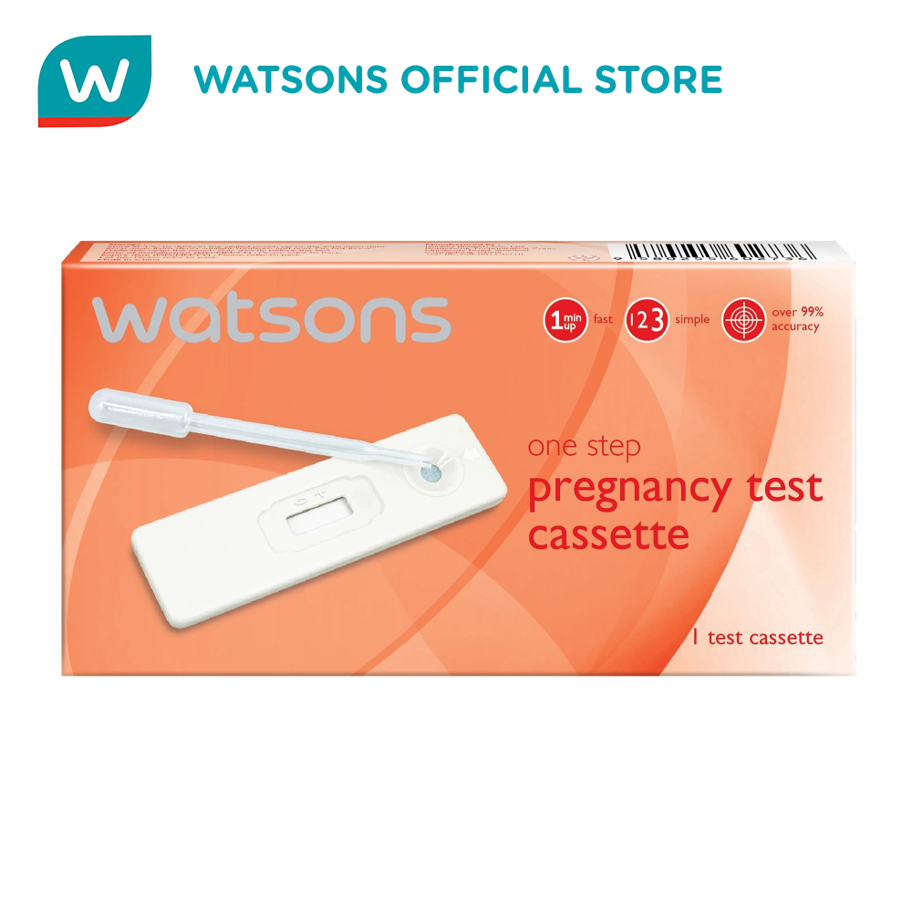 WATSONS One Step Pregnancy Test Cassette 1S Lazada PH