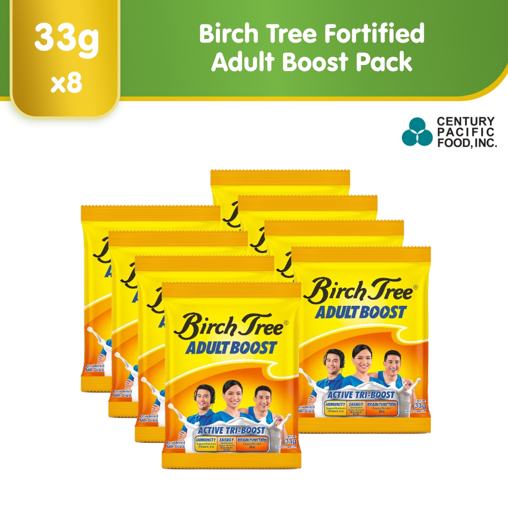 Birch Tree Fortified Adult Boost 33g Pack Of 8 Lazada PH