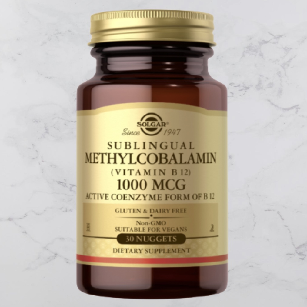 Solgar Sublingual Methylcobalamin Vitamin B Mcg Nuggets