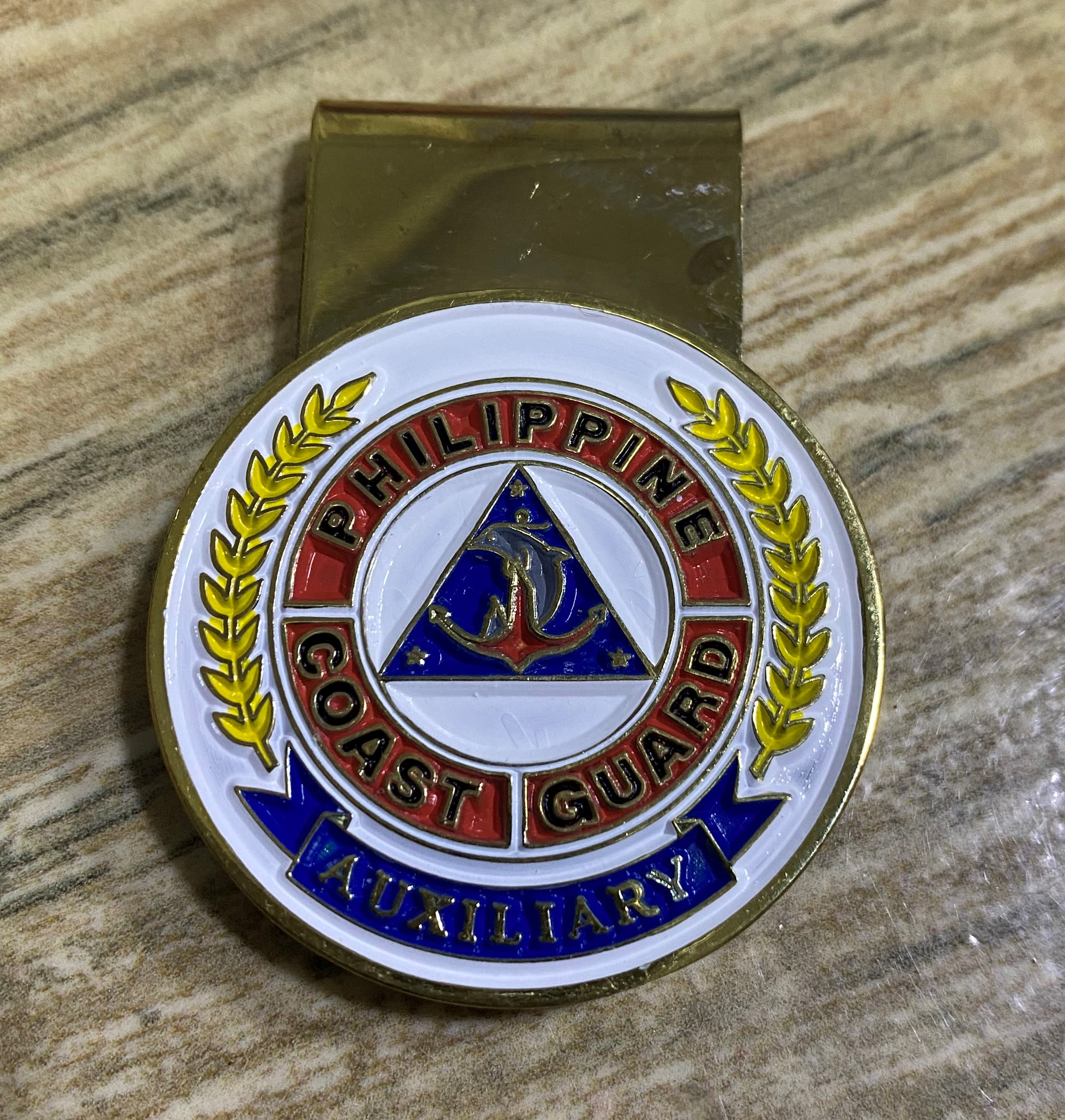 Philippine Coast Guard Auxiliary Logo Money Clip Badge Lazada Ph