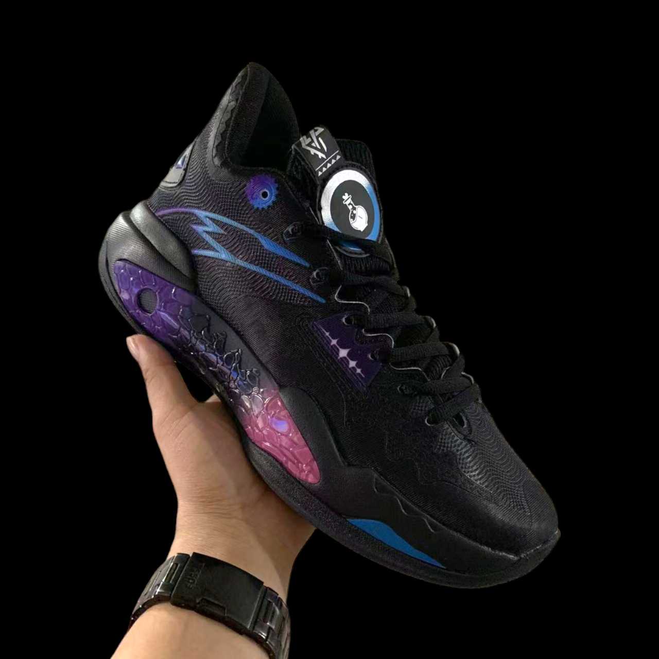 ACG Fashion Sports Highcut Shock Wave 5 Style Spike Basketball Rubber