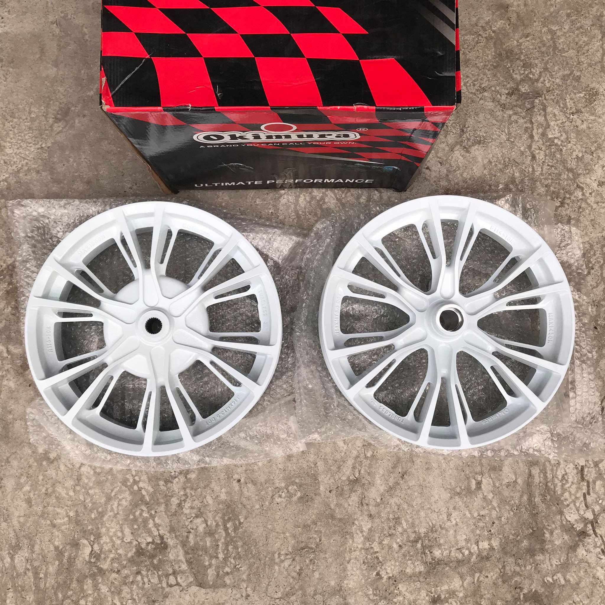 Okimura Mags For Yamaha Aerox V V With Free Tire Sealant Lazada Ph