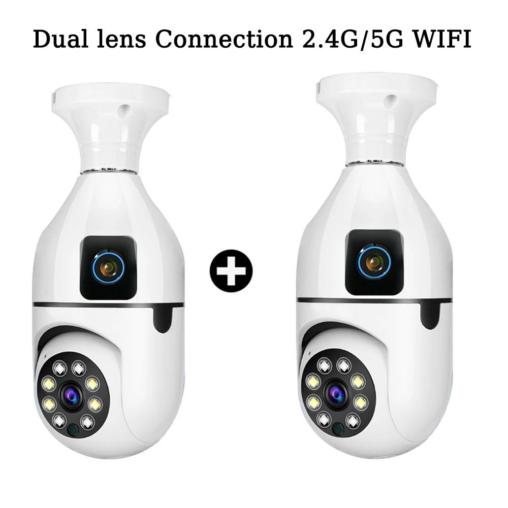 Buy Take V Pro Cctv Bulb Plus Dual Lens Hd P Wireless Wi Fi