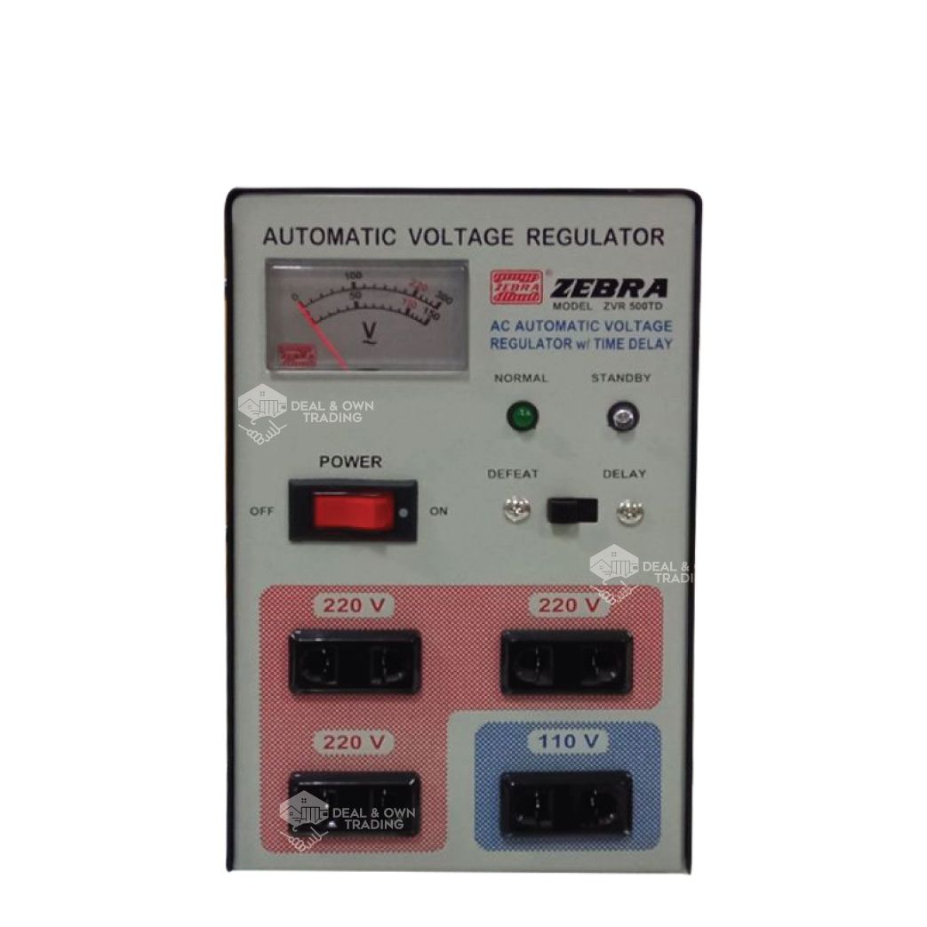 Zebra Avr Zvr Td Ac Automatic Voltage Regulator With Time Delay