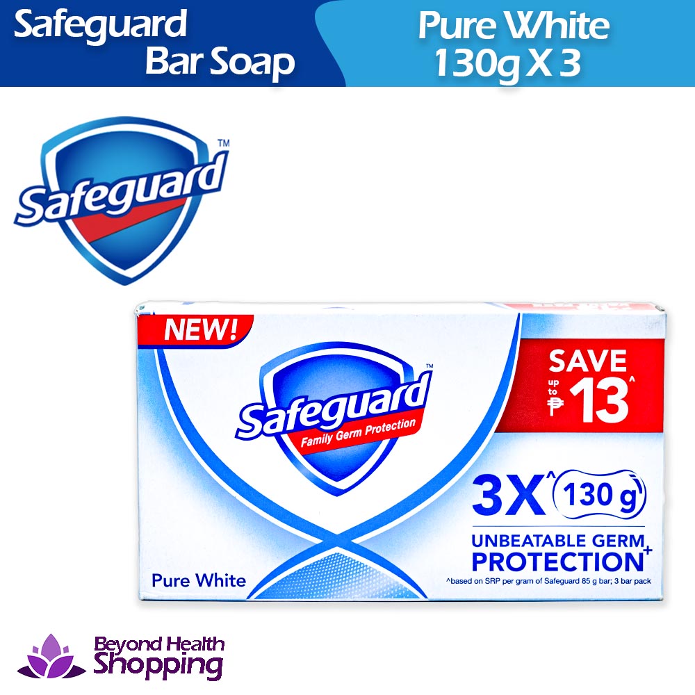 Safeguard Soap Bar Pure White G X Bars Pack Lazada Ph