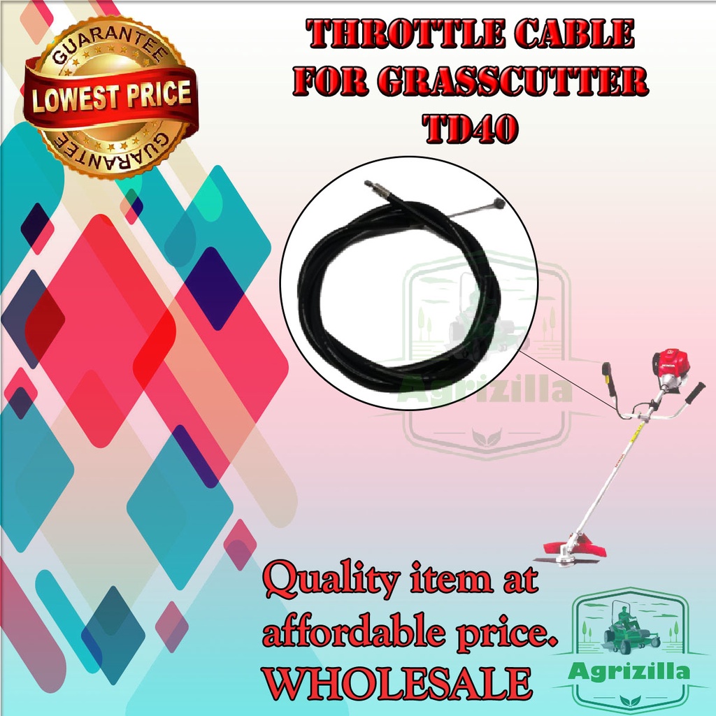 Brush Grass Cutter Throttle Cable For TD40 Lazada PH