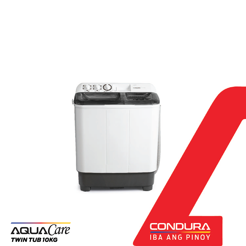 Condura Aquacare Twin Tub Washing Machine Kg Conwm Twtsastd Lazada Ph