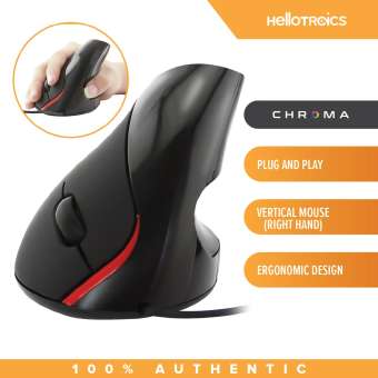 Chroma WH907 Wired Ergonomic Design Optical Vertical Gaming Mouse