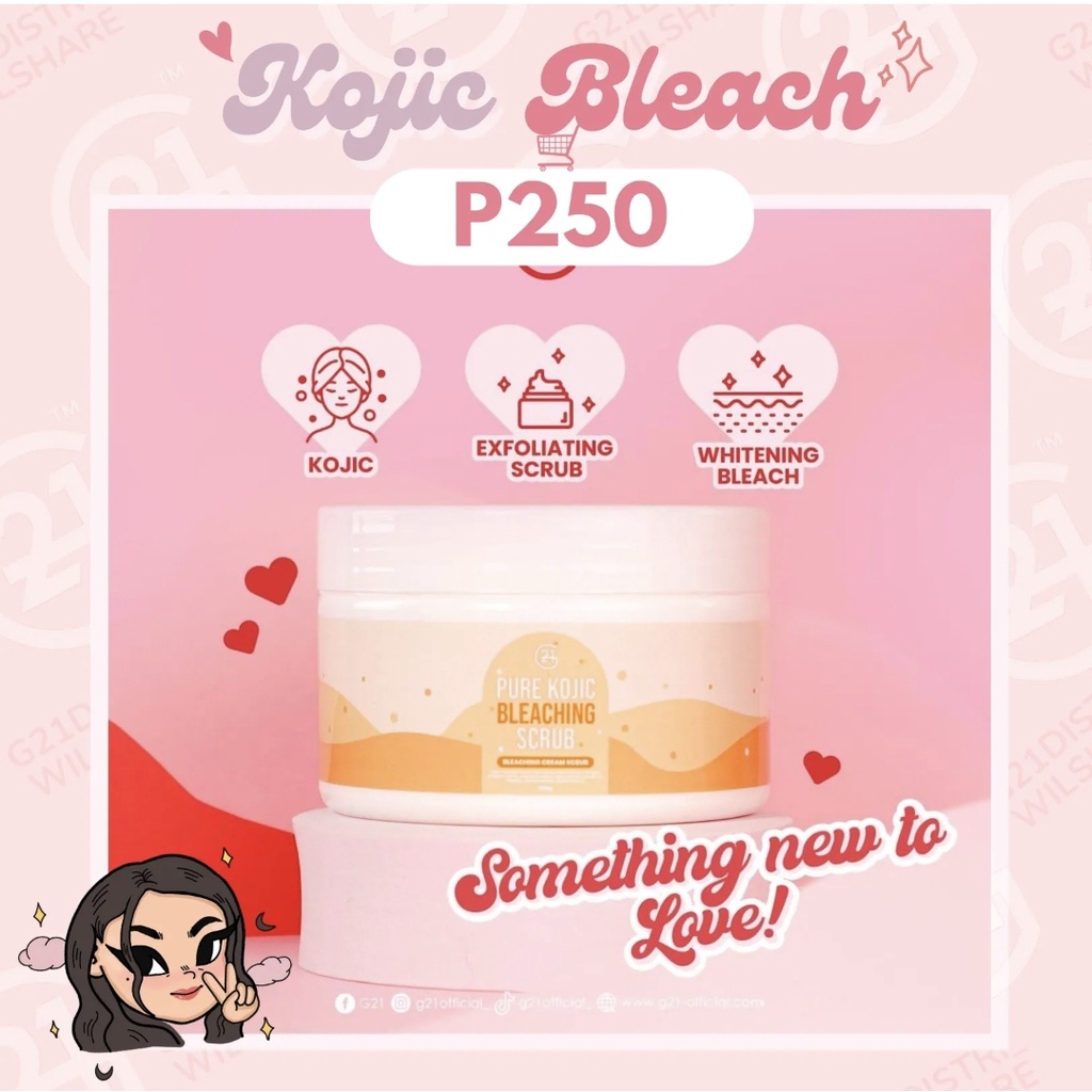 Scrub Cream G Pure Kojic Bleaching Scrub G Lazada Ph