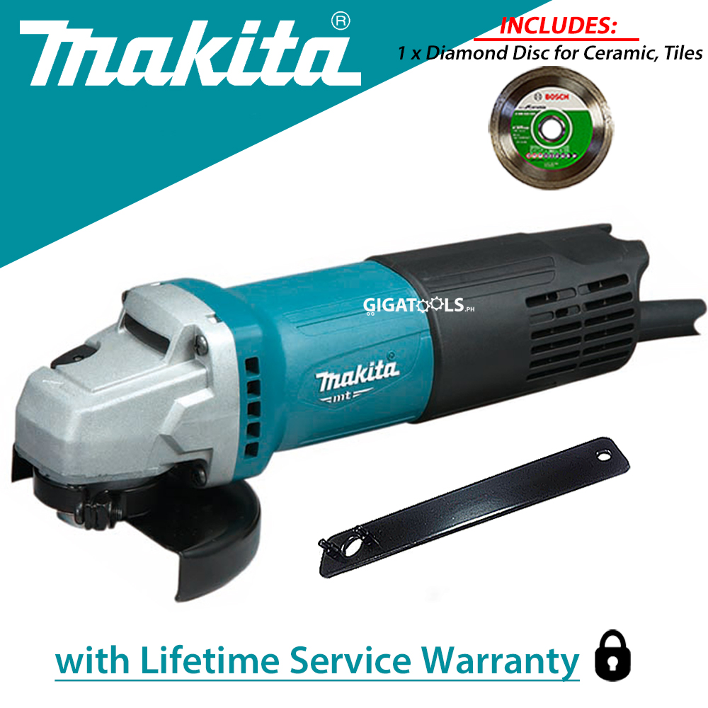 New 2021 Makita M0910B Angle Grinder 4 540W With Diamond Disc For