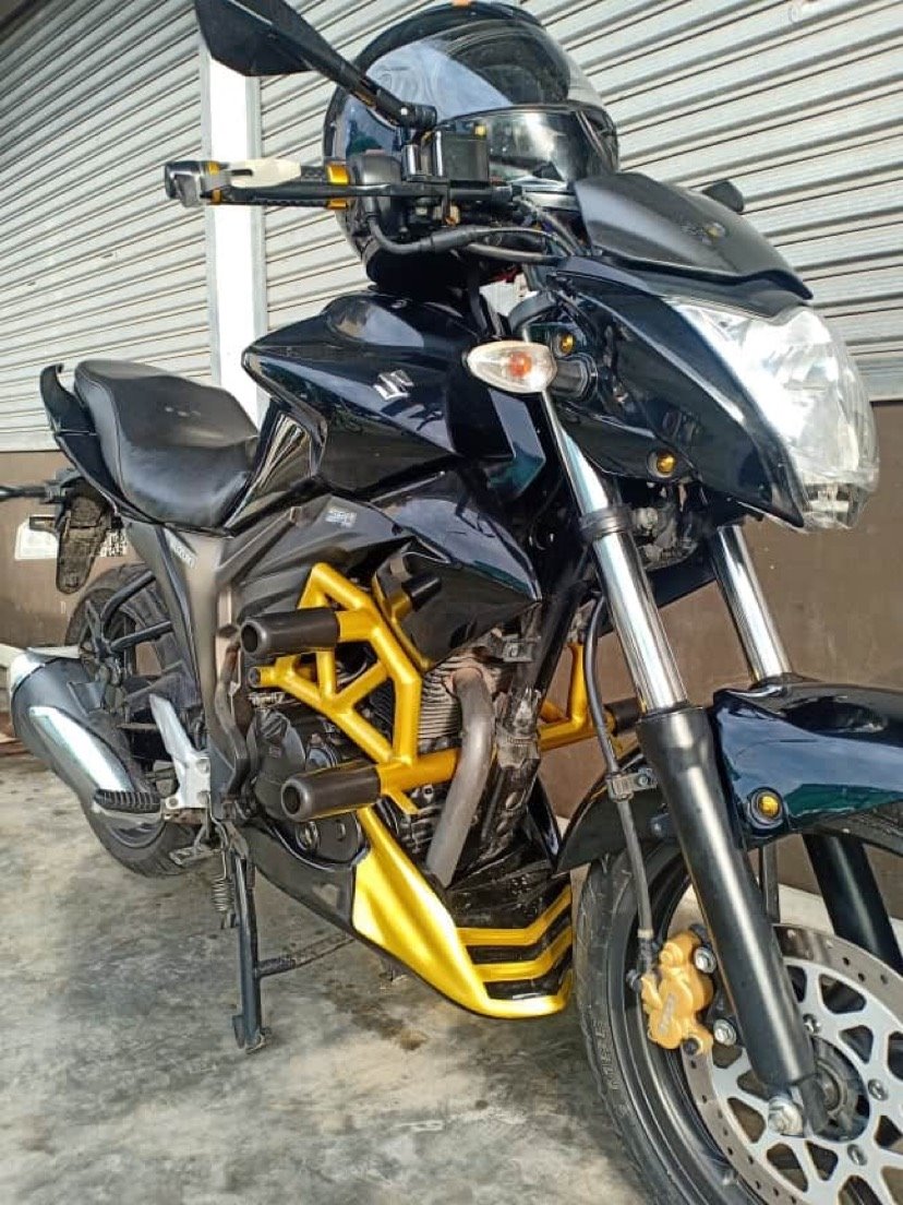 Trellis And Belly Pan For Suzuki Gixxer Gold Lazada Ph