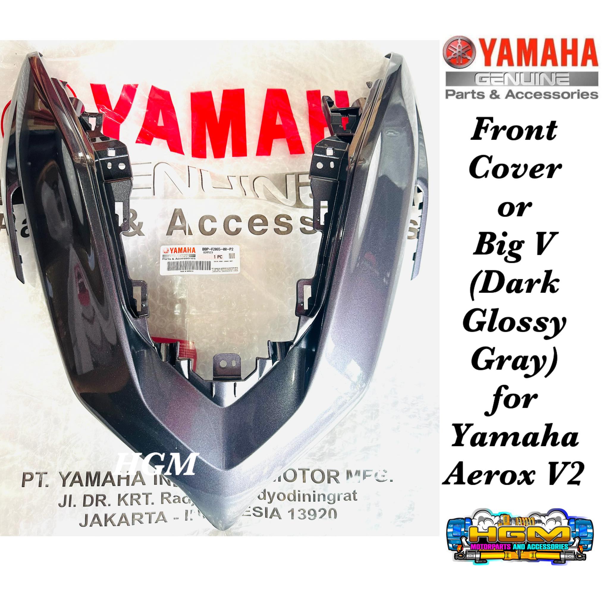 FRONT COVER OR BIG V FOR AEROX V2 YAMAHA GENUINE PARTS BBP F2865