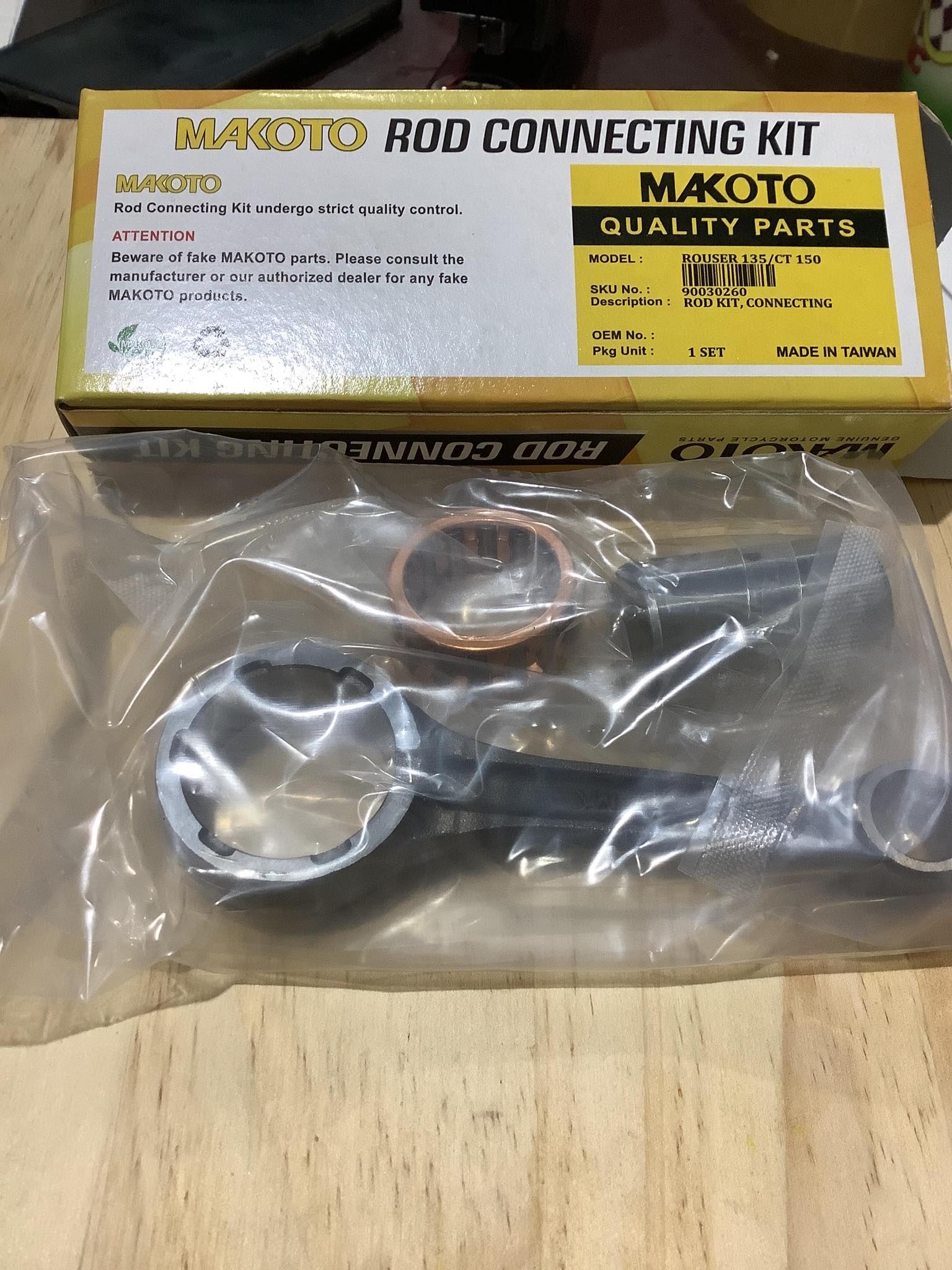 ROUSER 135 CT150 CONNECTING ROD MAKOTO Lazada PH