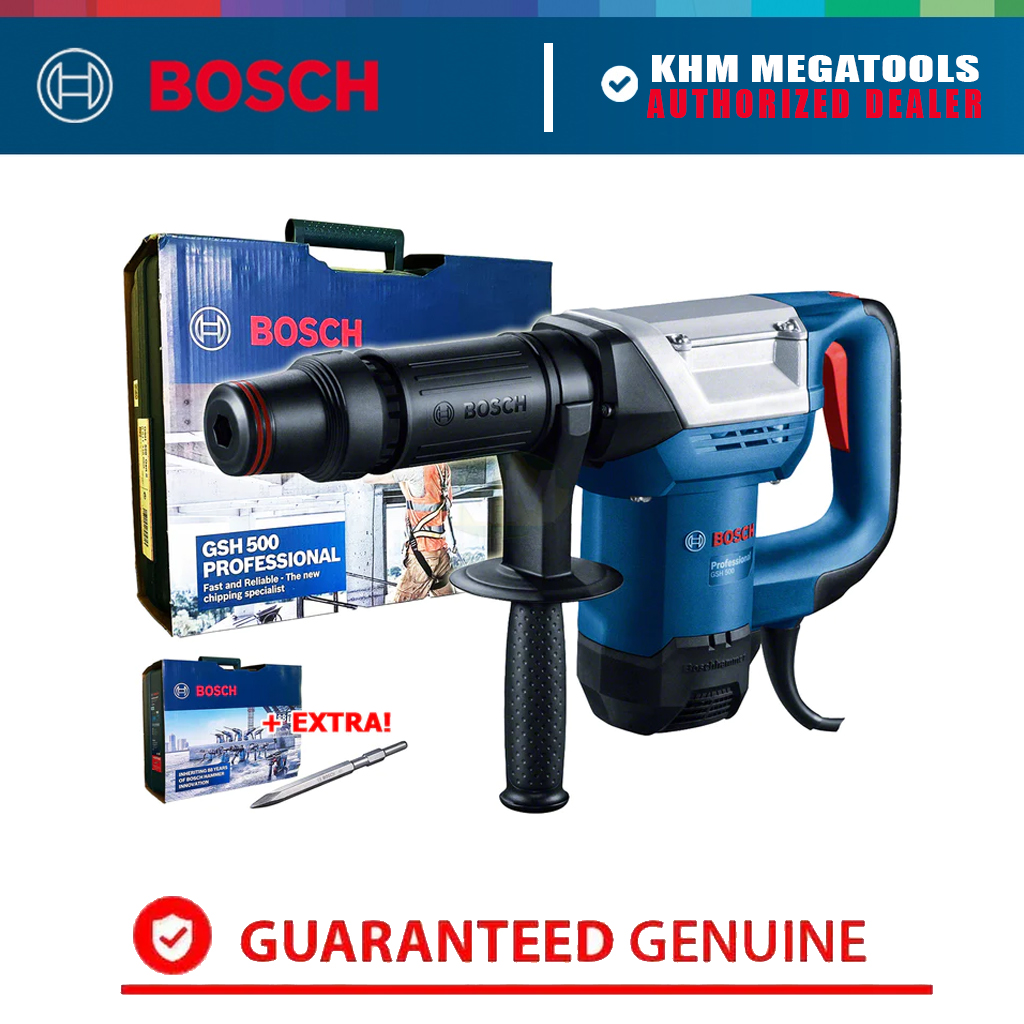 Bosch Gsh Mm Hex Chipping Gun Demolition Hammer Khm Megatools