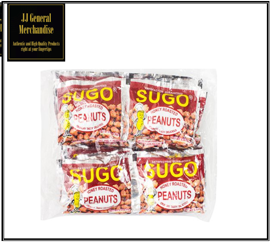 Sugo Peanuts 6g 1Pack 20pcs HOT SPICY SALTED PEANUTS MIXED NUTS