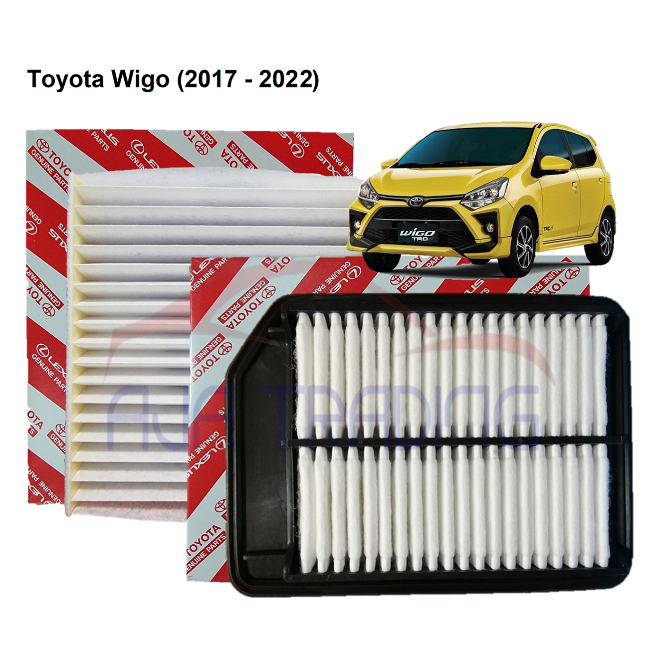 Combo Air Filter And Cabin Filter For Toyota Wigo Gen Gen