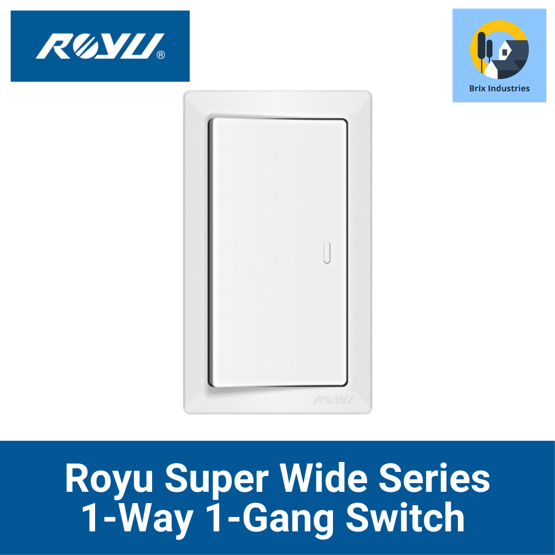 Royu Super Wide Series Way Switch Set Gang Ws Ws Ws