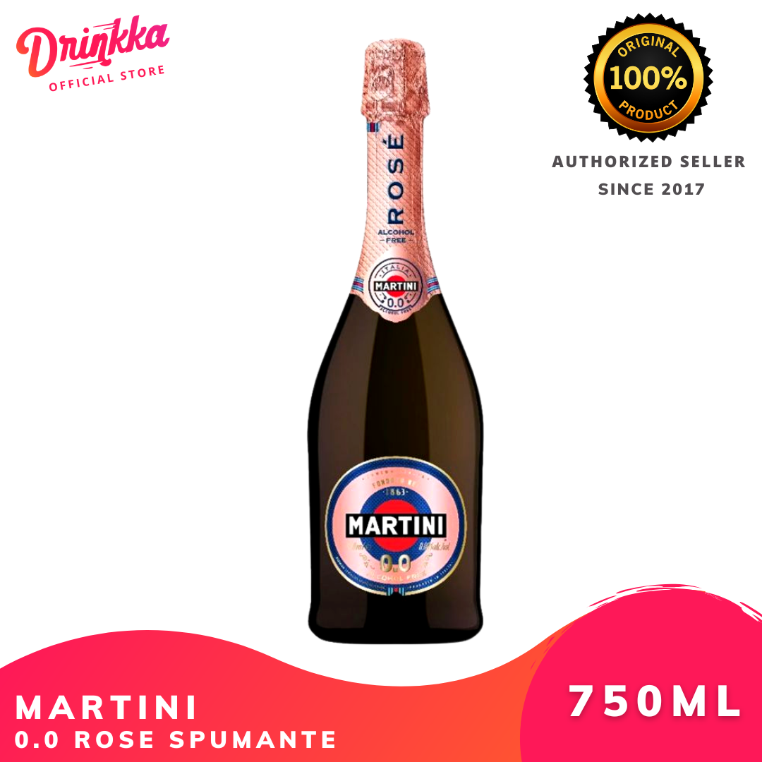 Martini 0 0 Rose Spumante Alcohol Free Sparkling Wine 750ml Lazada PH