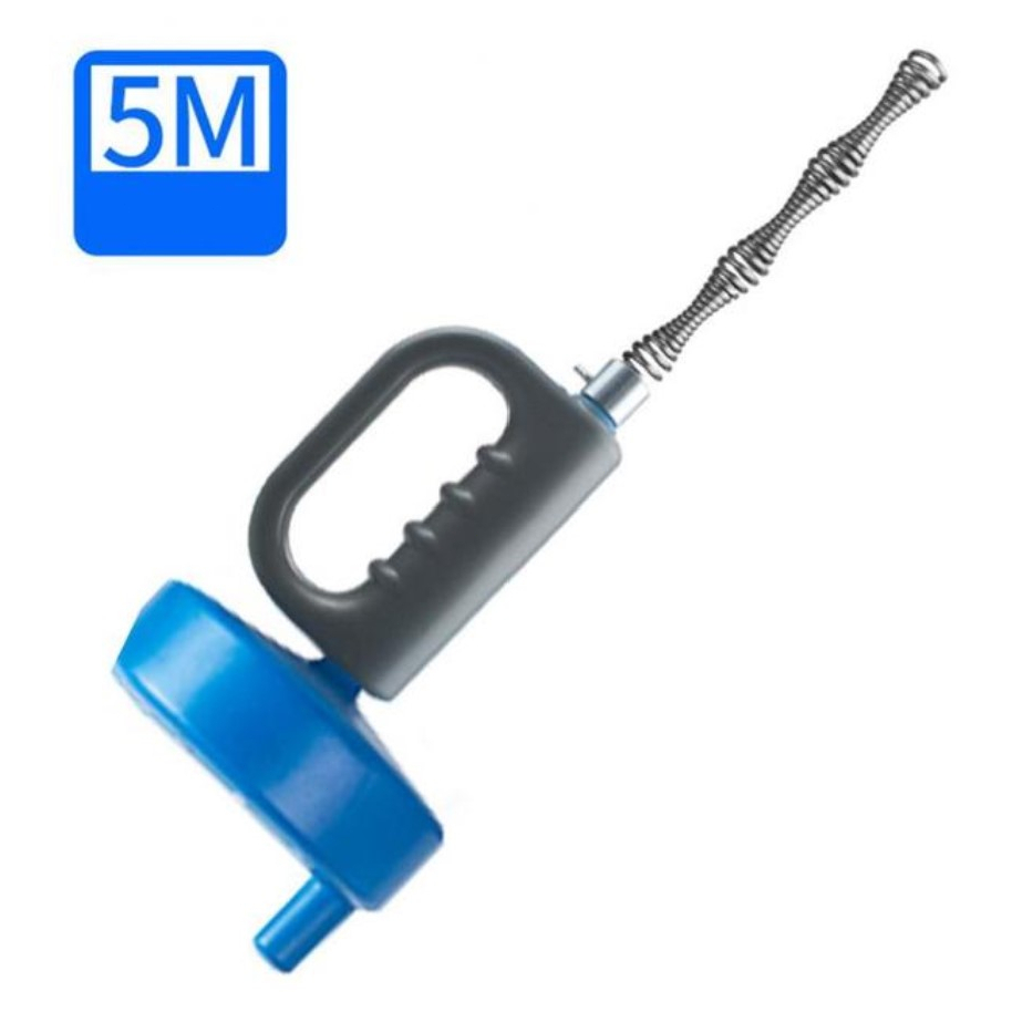 15 Meters Steel Plumbing Clog Drain Remover Tool Drain Snake Pipe