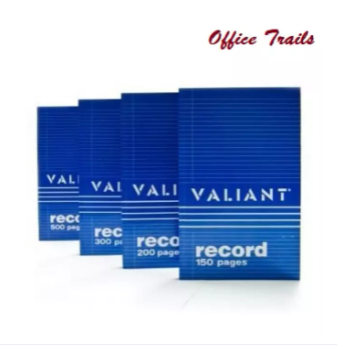 Valiant Record Book Pages Sold Per Piece Lazada Ph