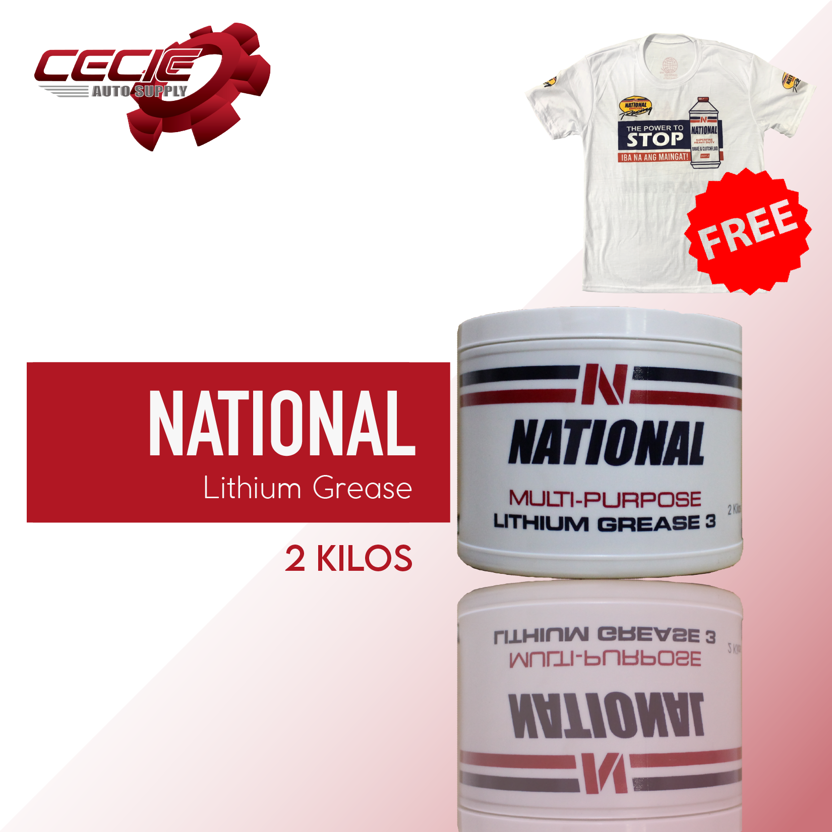 National Lithium Grease 3 2kg Lazada PH