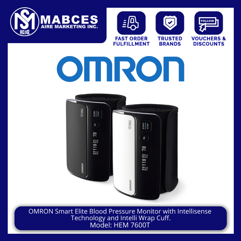 Omron Smart Elite Blood Pressure Monitor W Intellisense Technology And