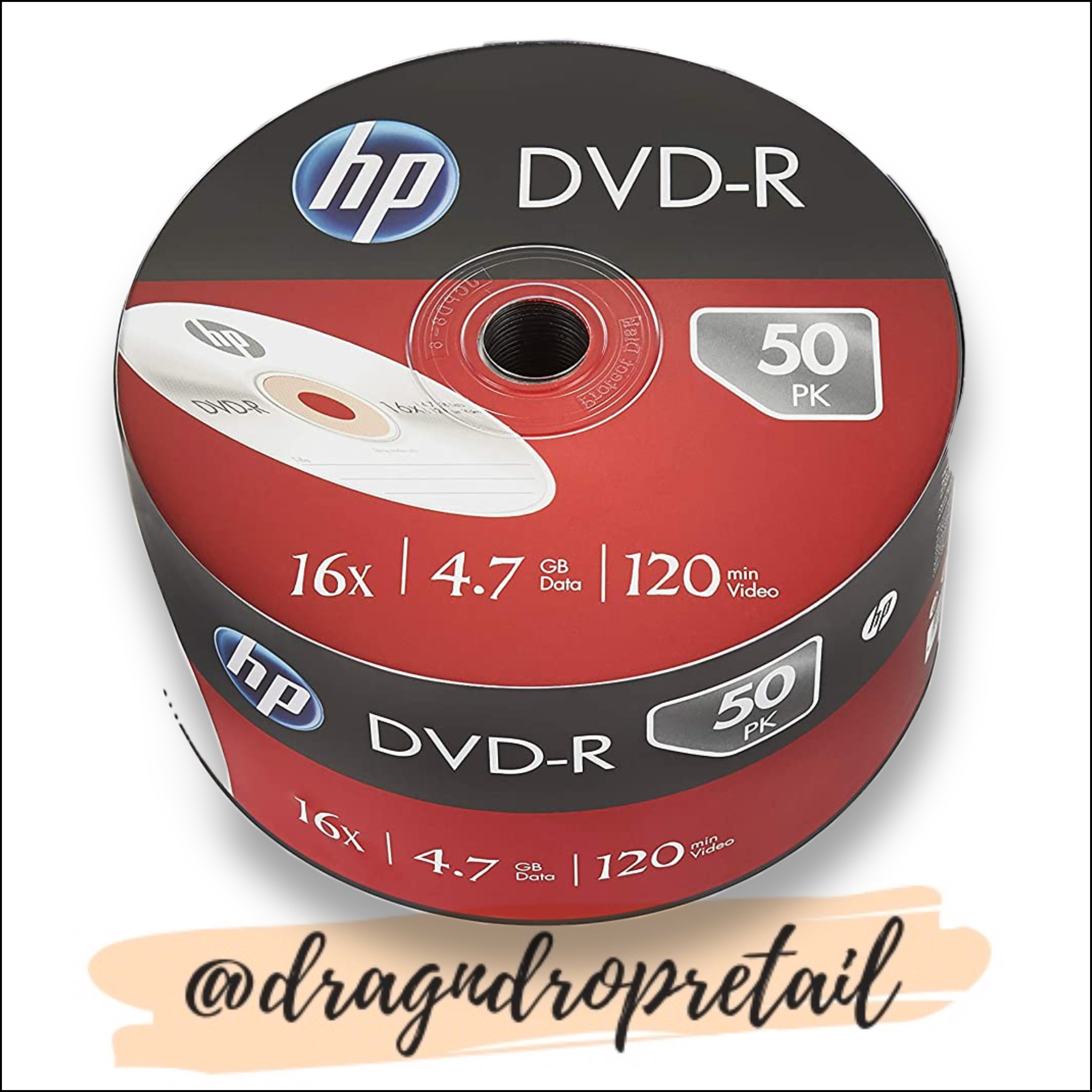 Hp Dvd R Dvdr Dvd R X Gb Recordable Blank Disc By S Or S