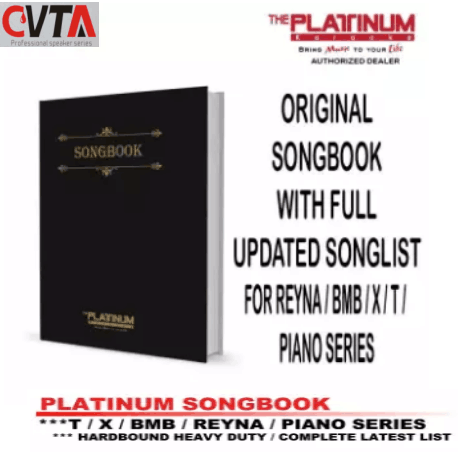 Platinum Reyna Songbook Songlist Updated Cd Vol Lazada Ph