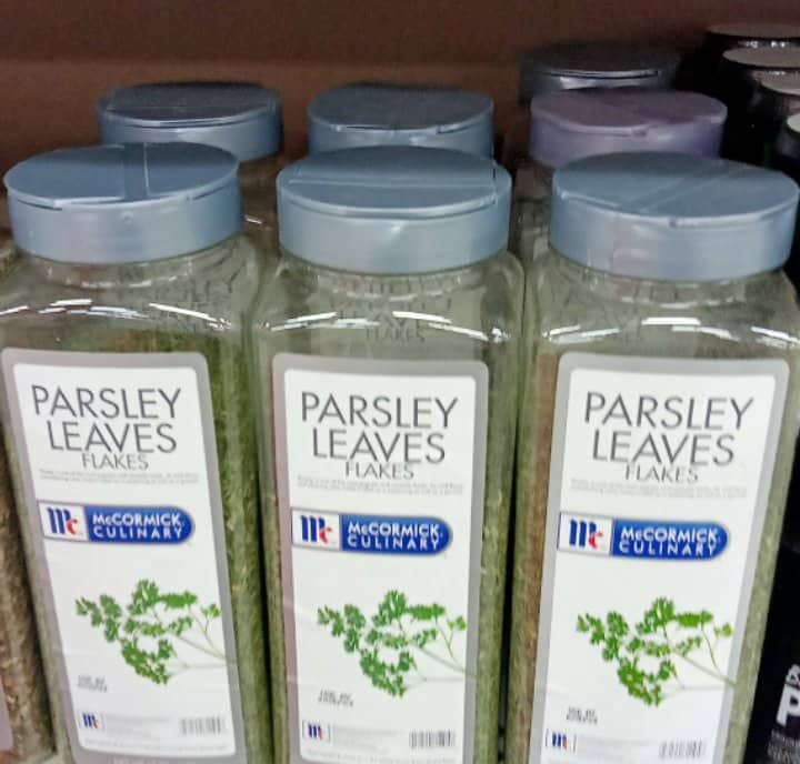 McCormick Culinary Parsley Leaves Flakes 80 Grams Lazada PH