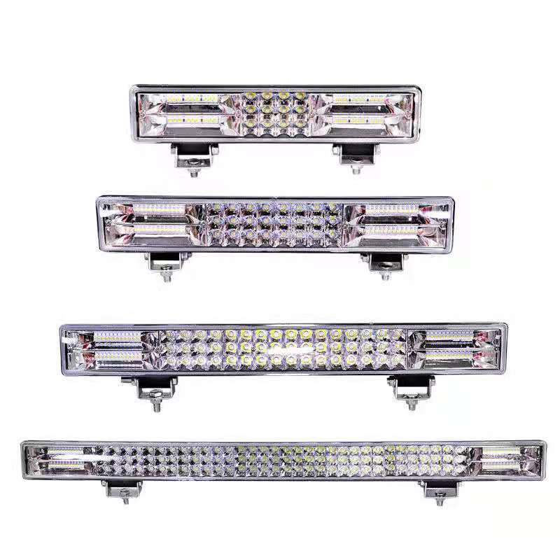 D Inch W Car Led Worklight Bar Triple Row Spot Flood Combo