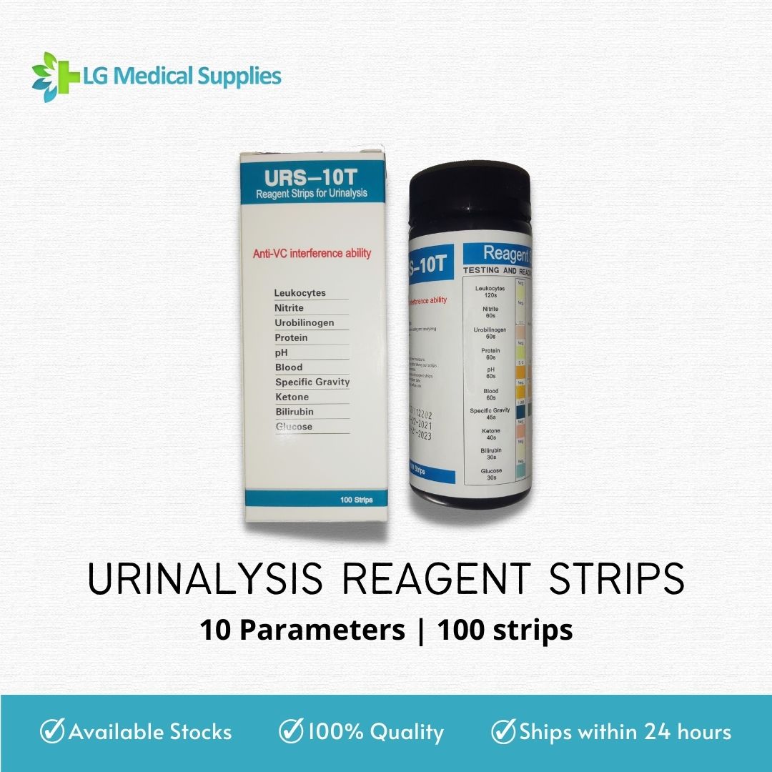 URINALYSIS Reagent Strips 100 Strips 10 Parameters Lazada PH