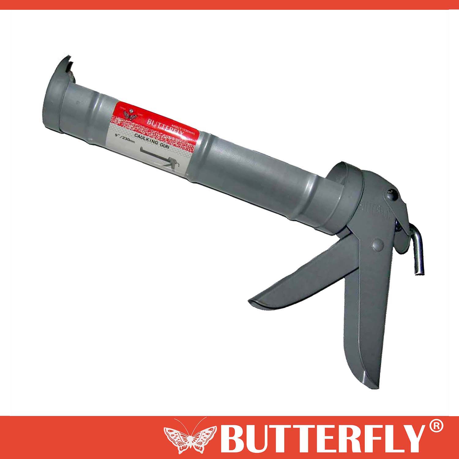 Butterfly Tools Caulking Gun Mm For Silicon Sealant Gray