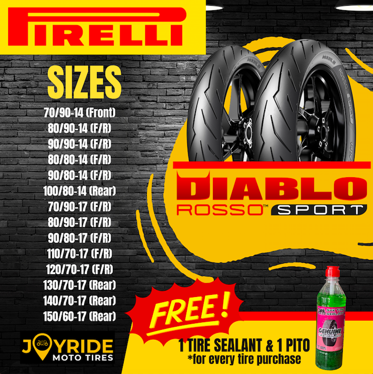 PIRELLI DIABLO ROSSO SPORT 14 17 Lazada PH